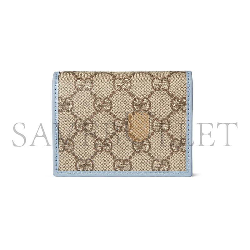 GUCCI GG EMBLEM SMALL WALLET 820692 (17.5*11cm) GUCCI GG EMBLEM SMALL WALLET 820692 (17.5*11cm)